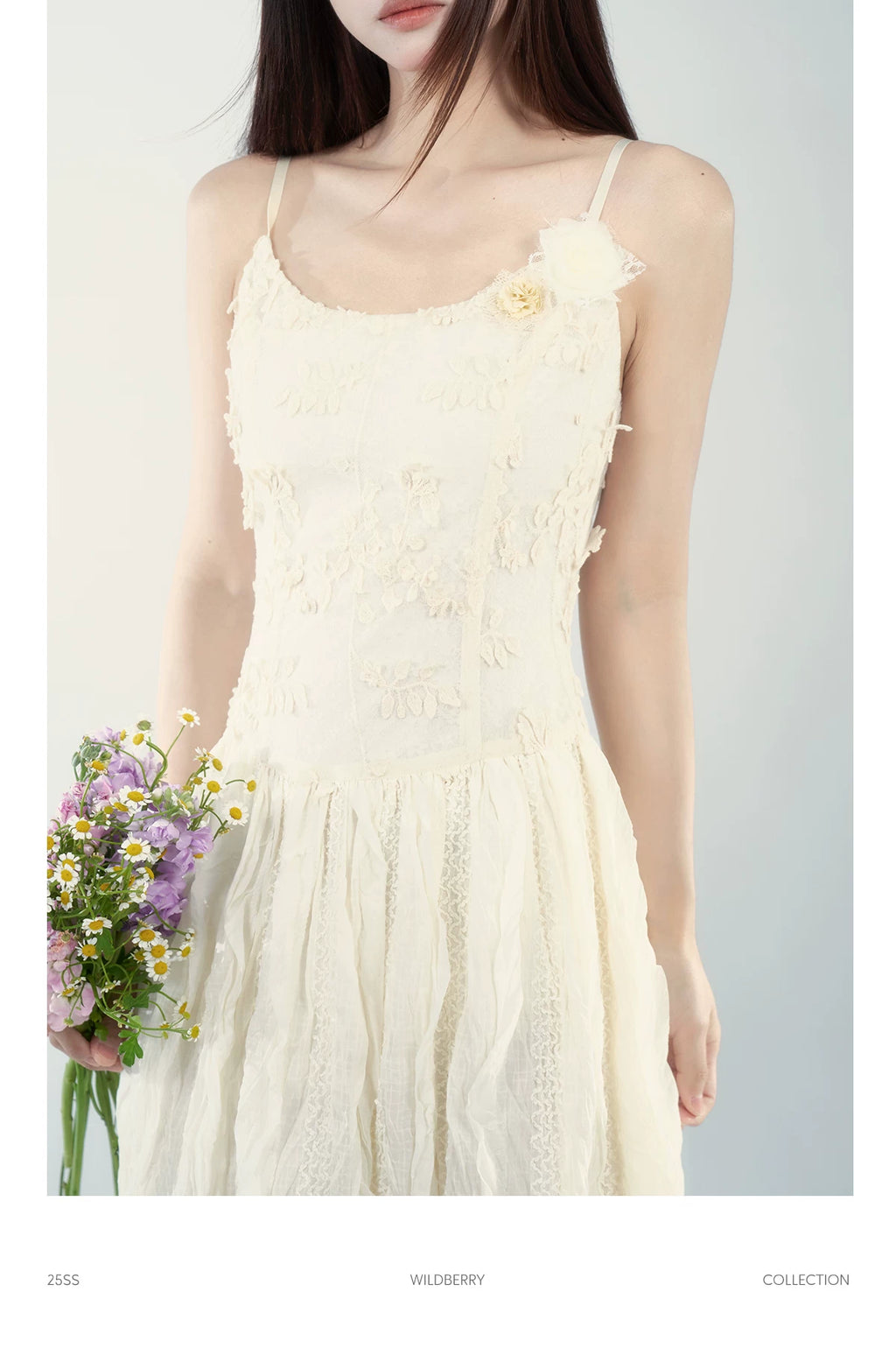 Wildberry Suspender High-end Dress