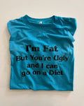 Wang Youbing Spoof Slogan Simple Casual Tee
