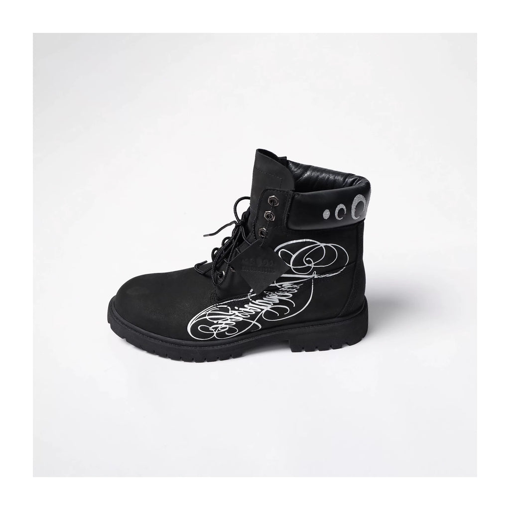 KARMANISTIC Vintage High-top Cowhide Frosted Heightening Boots
