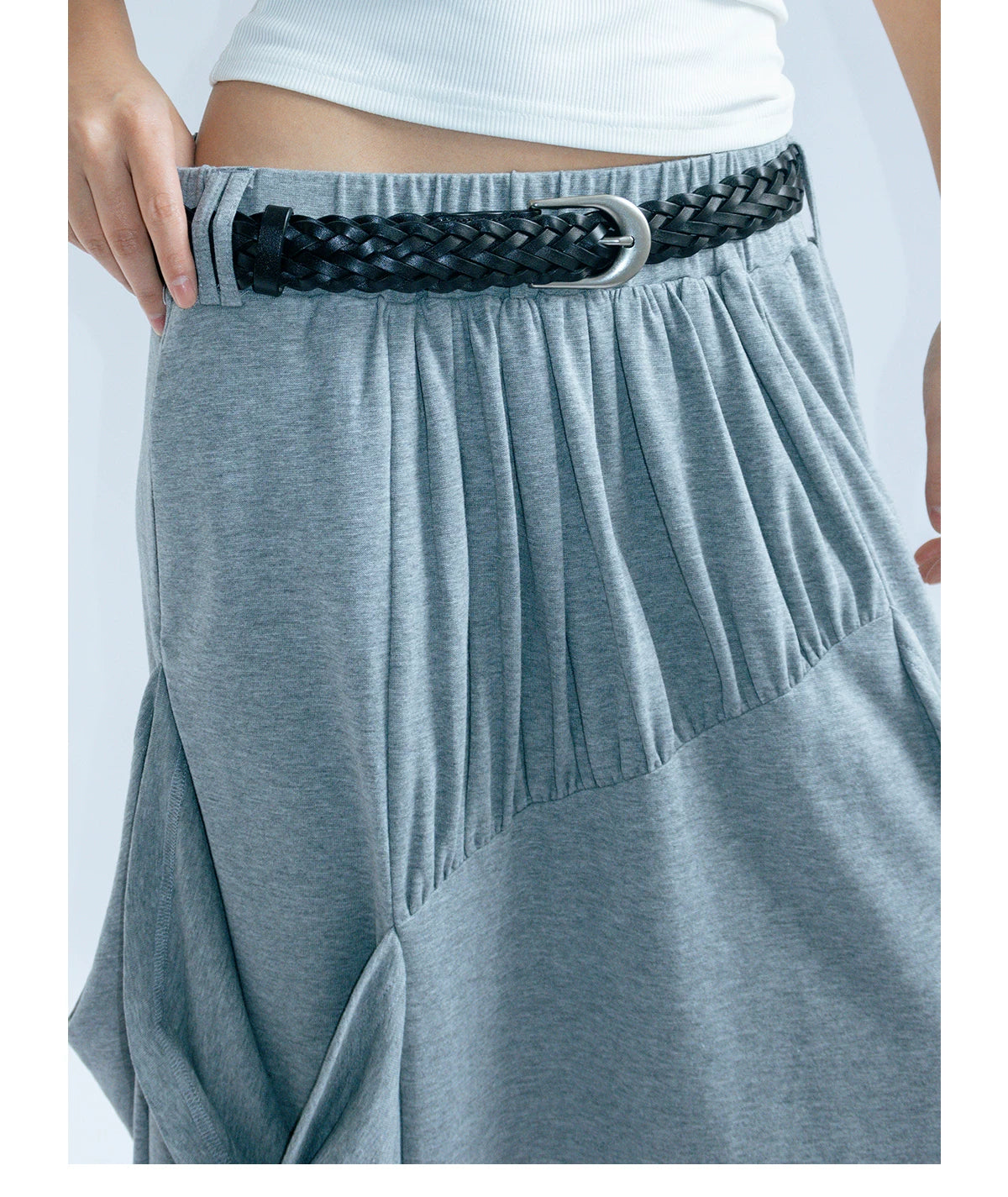 FUNKYFUN Niche Three-dimensional Pleated Skirt