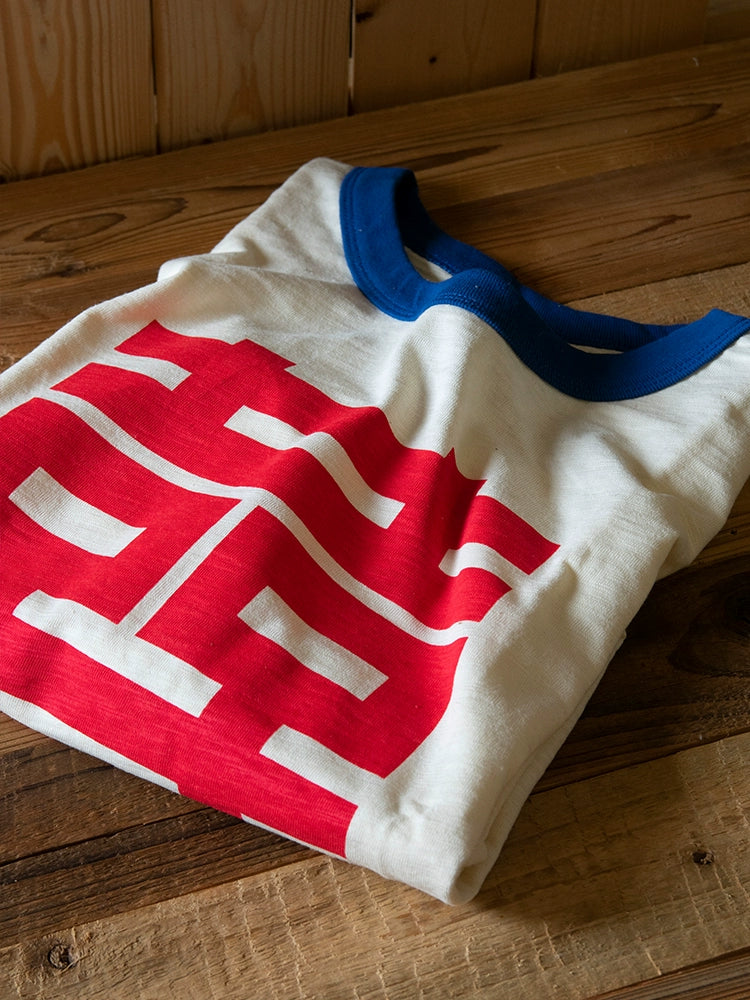 PrintAce Breathable Double Happiness Printed Crew Neck Tee
