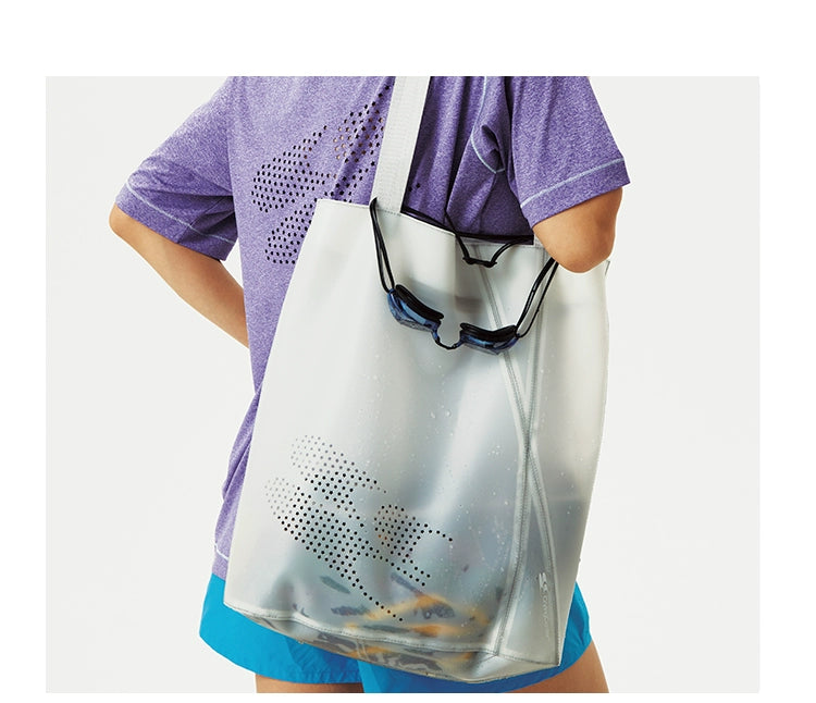 CryingCenter Environmentally Friendly Degradable Splicing Star Tote Bag