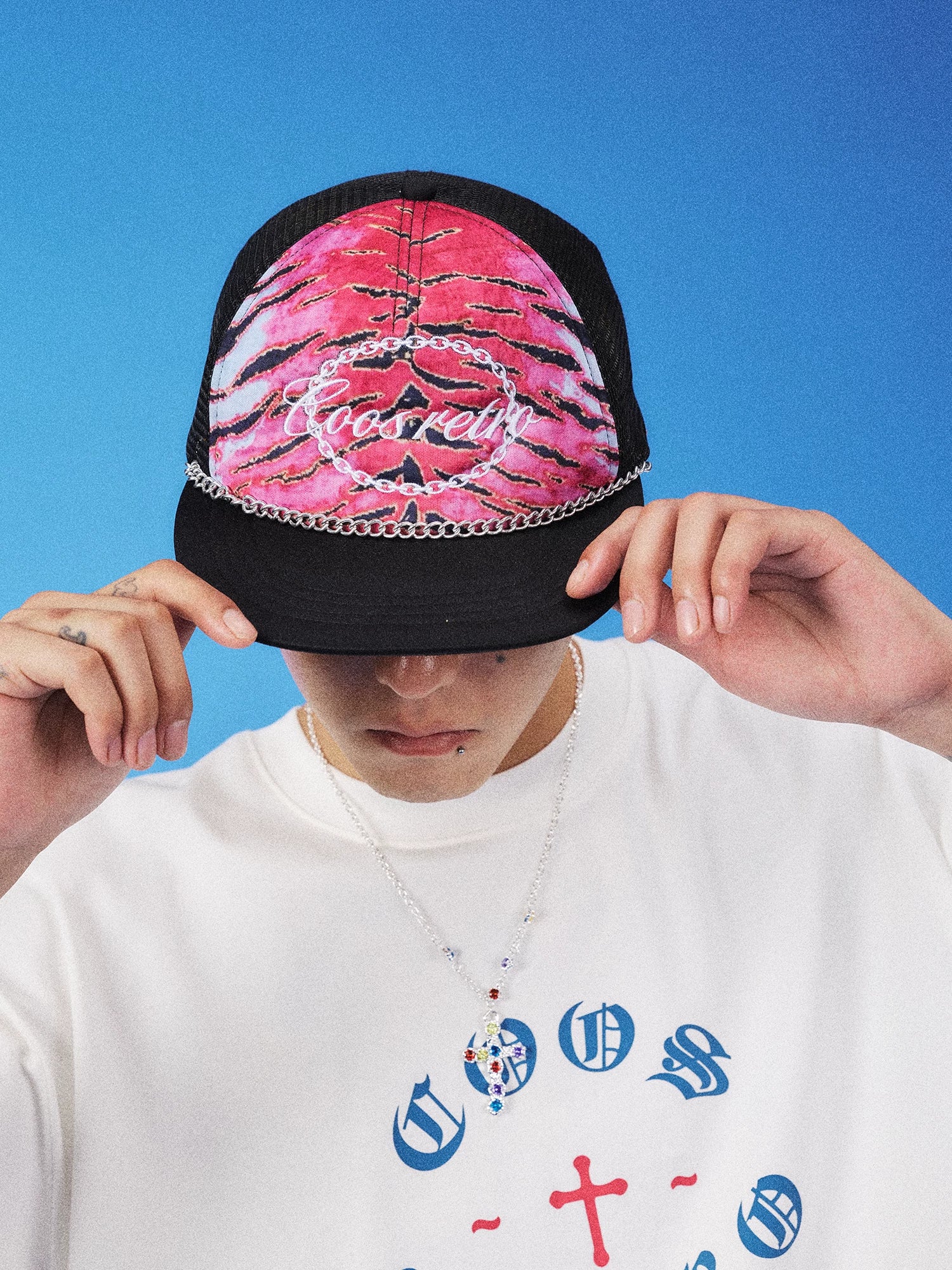 CoosRetro Hip Hop Graffiti Print Versatile Baseball Cap