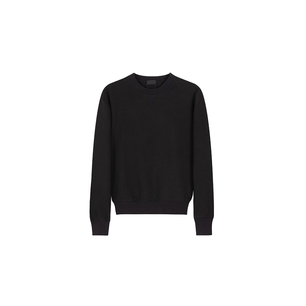 PLUS NO LOGO Warm Fleece Short Wide Pullover Sweater