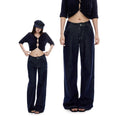 WITHMIN Low-rise Slim Straight Jeans