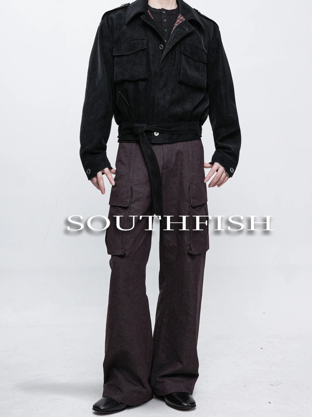 SOUTHFISH Vintage Lapel Jacket