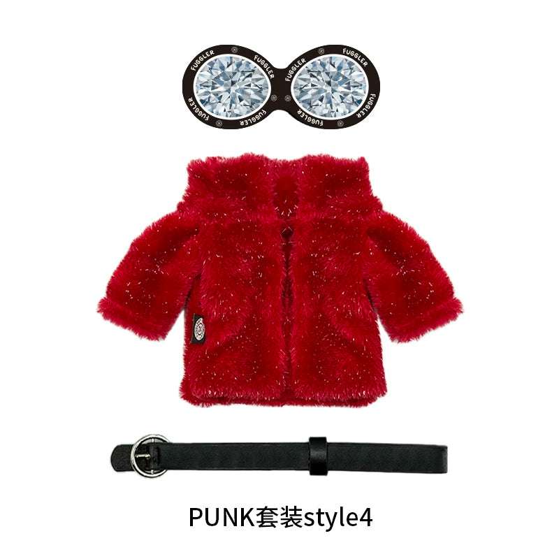 Fuggler Cute Tooth Monster Doll Cute Plush Doll Baby Suit