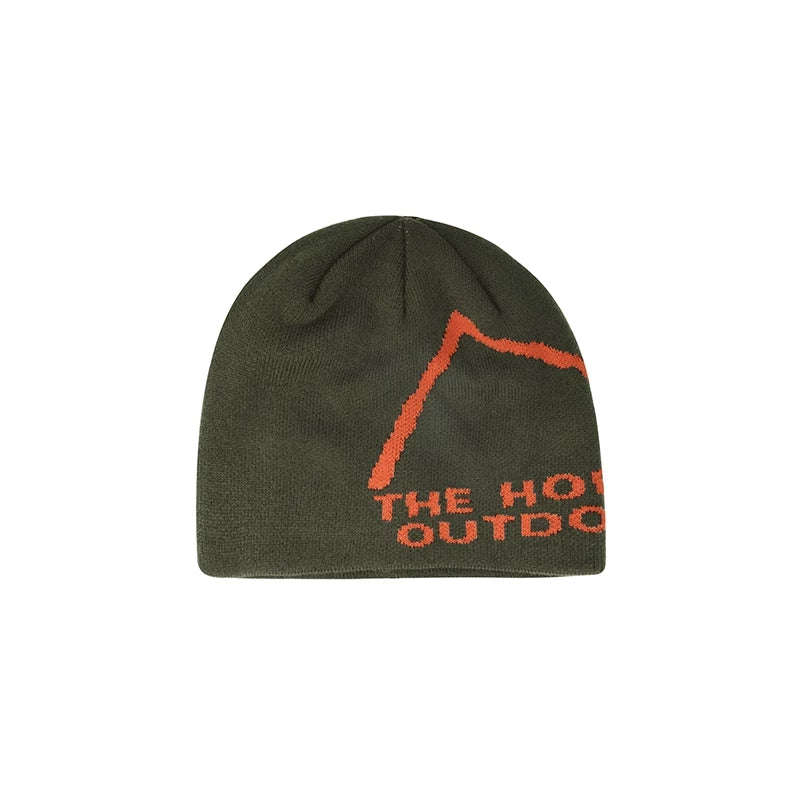THE HOBOO Alphabet Jacquard Cold Knitted Hat