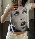 Wang Youbing Lazy Style Short Slim Tee
