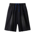 CoosRetro Wash Destroy Embroidered Logo Shorts