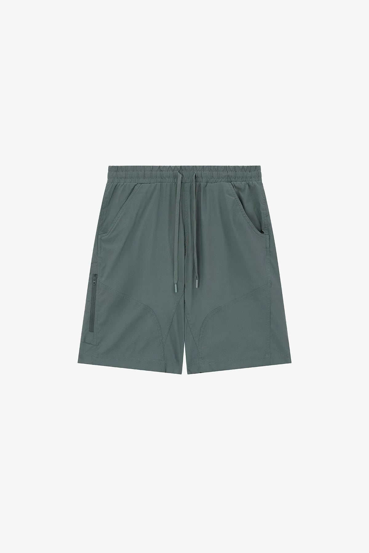 NO LOGO Stitching Quick-drying Sports Shorts