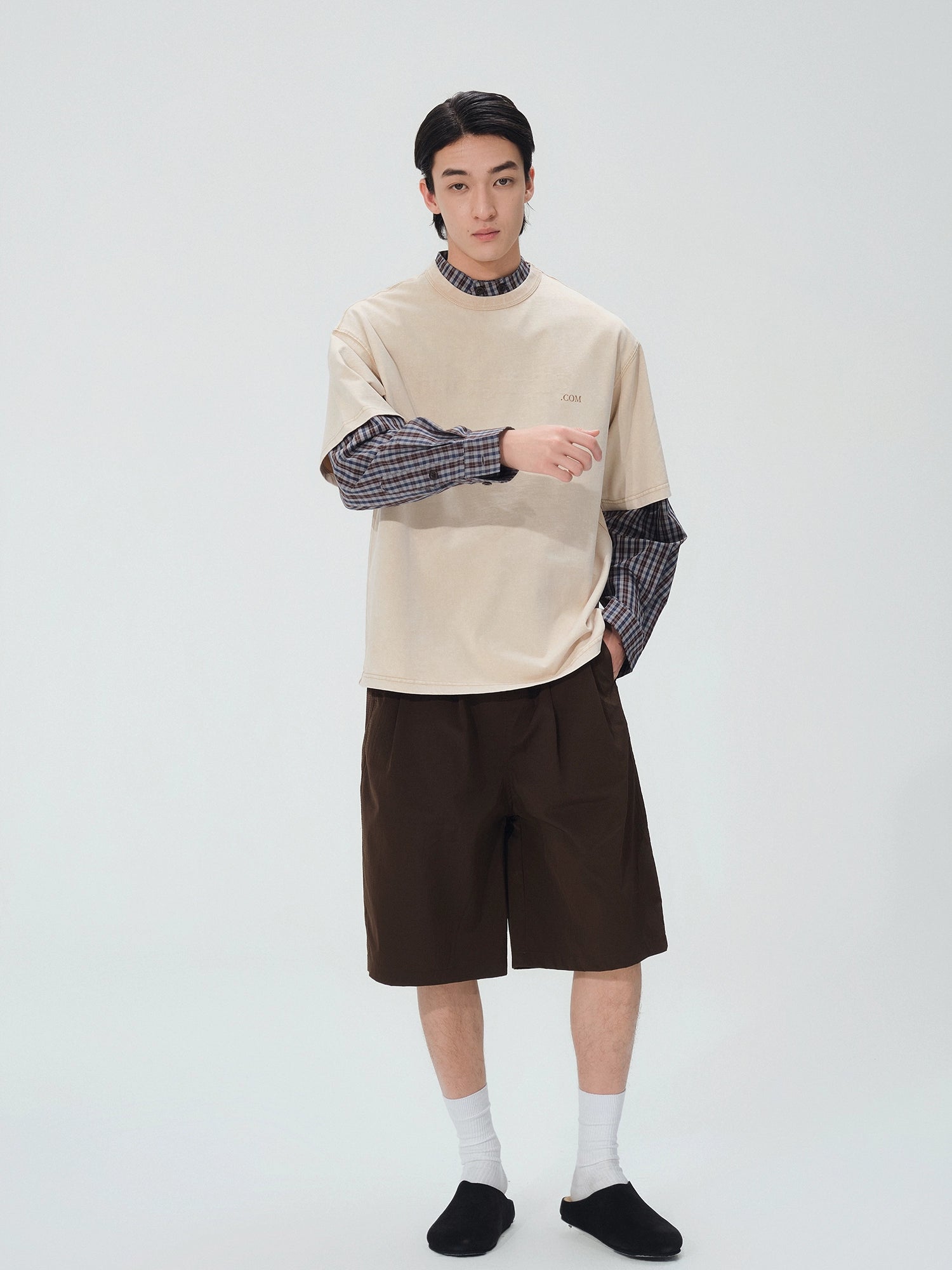 LIVINGTOWN Vintage Old Batik Loose Tee