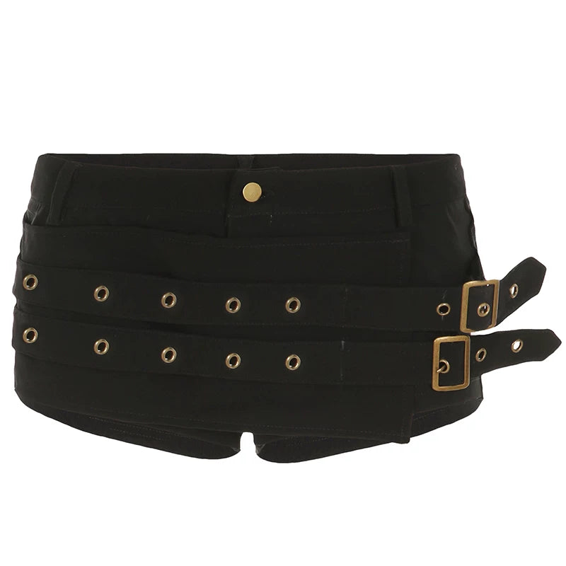 FUNOFF Retro Slim-fit Low-rise Shorts