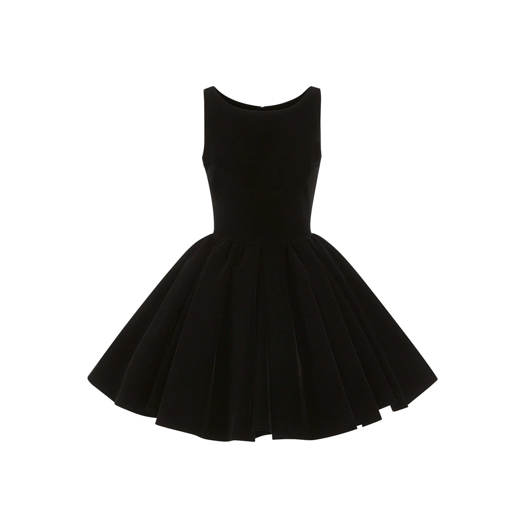 Avenement Velvet Temperament High-end Vest Dress