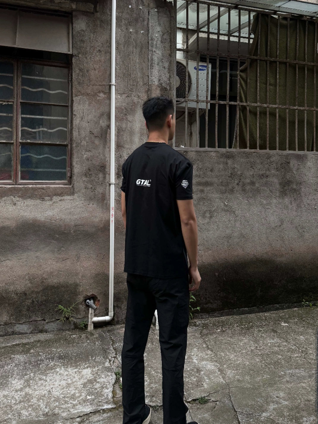 GTAL Quick-drying Cool Round Neck Printed Tee