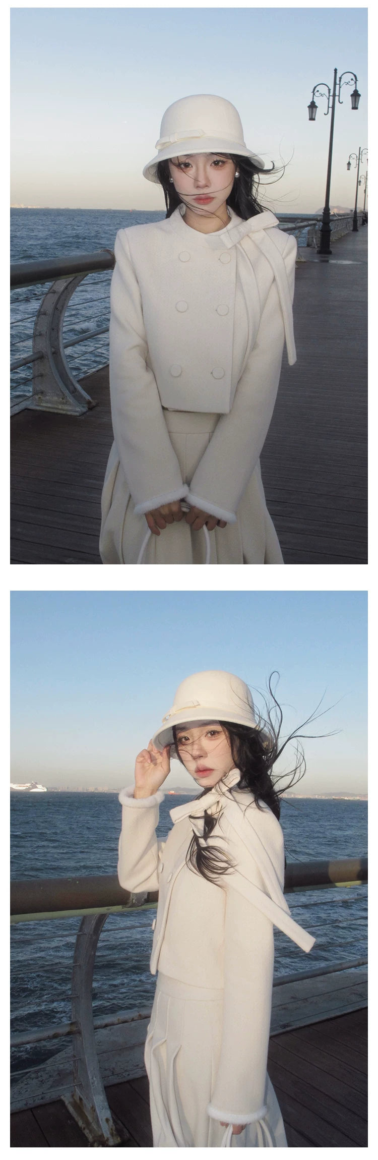 Wildberry Daughter Style Fashion Elegant and Thin Two-piece Suit