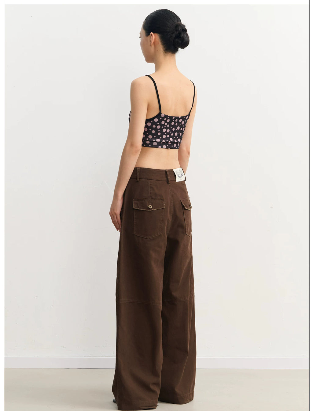 LINY LIBERTY Vintage Tooling Wide Leg Pants