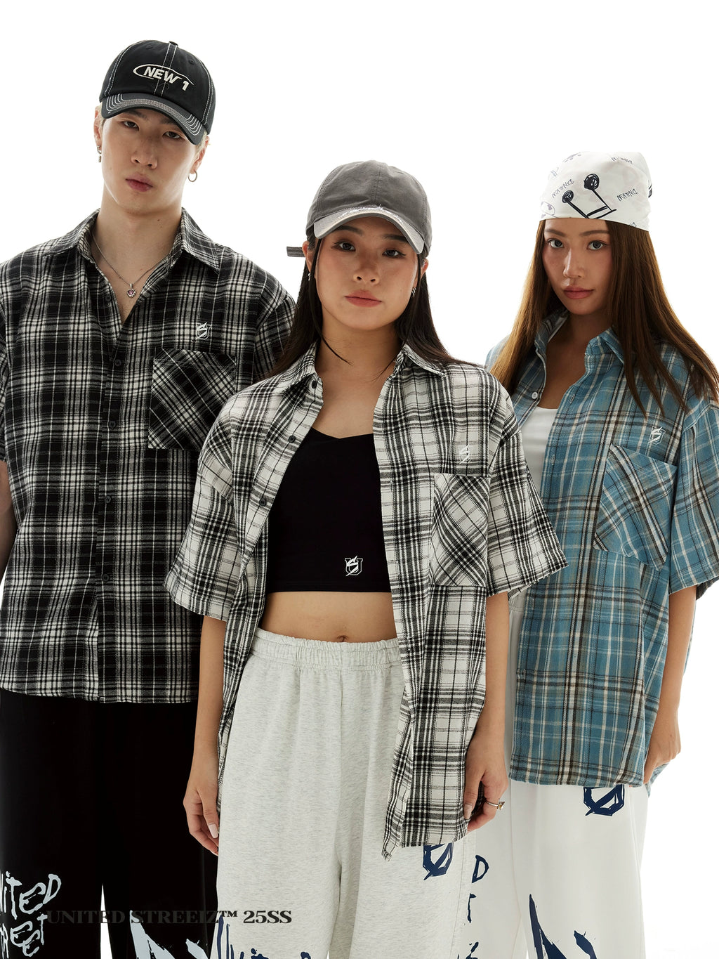 US Loose Checked Shirt