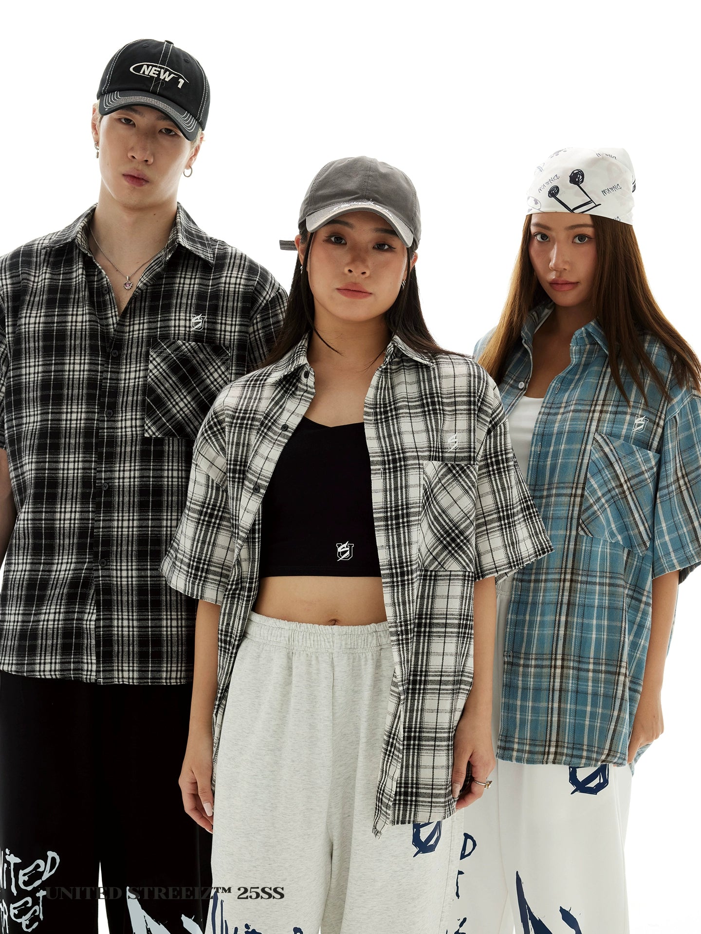 US Loose Checked Shirt