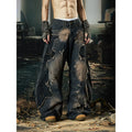 NOMANIAI Wasteland Heavy Industries Patch Old Rough Scimitar Jeans