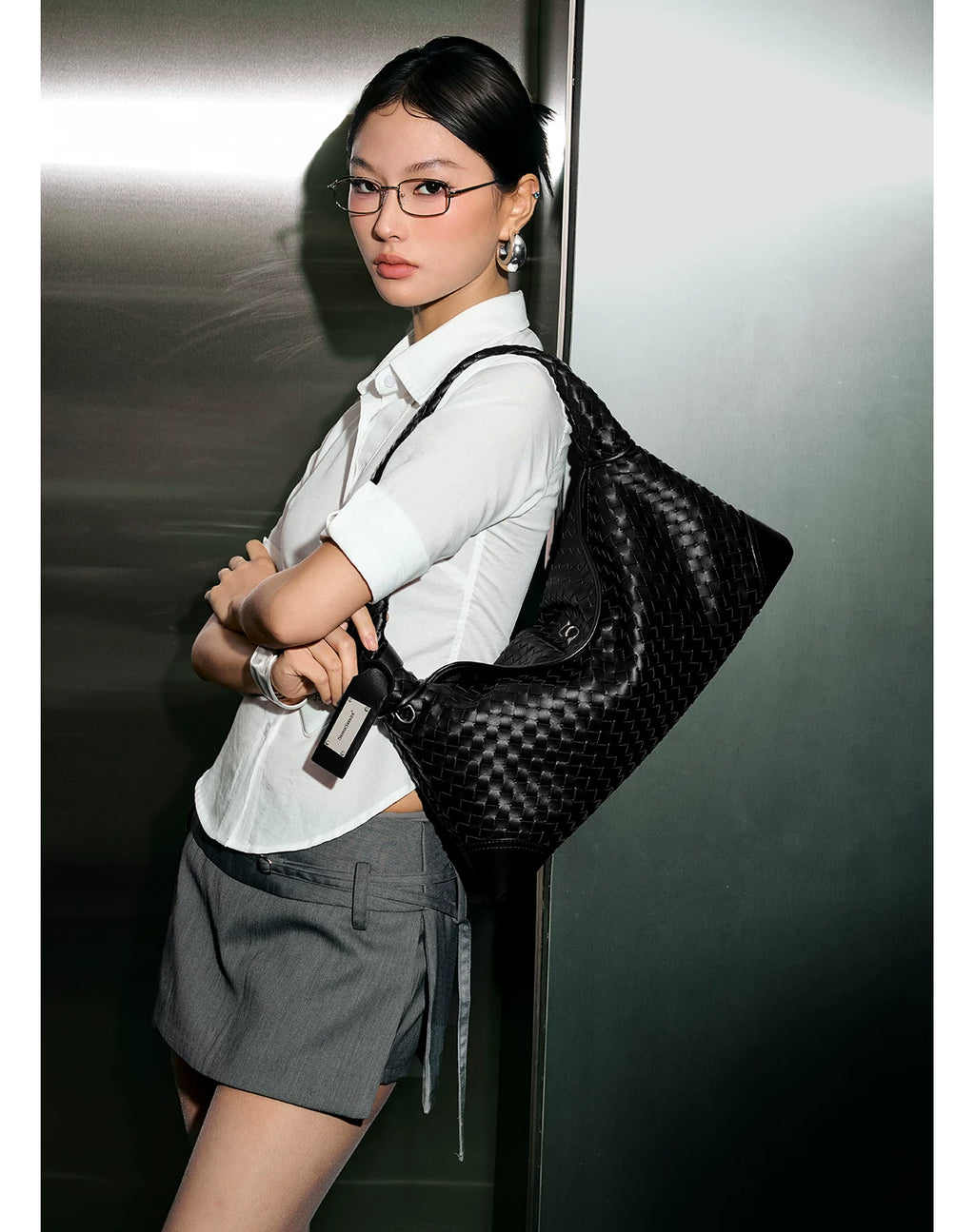 SmoSmos Woven Fashion Underarm Bag