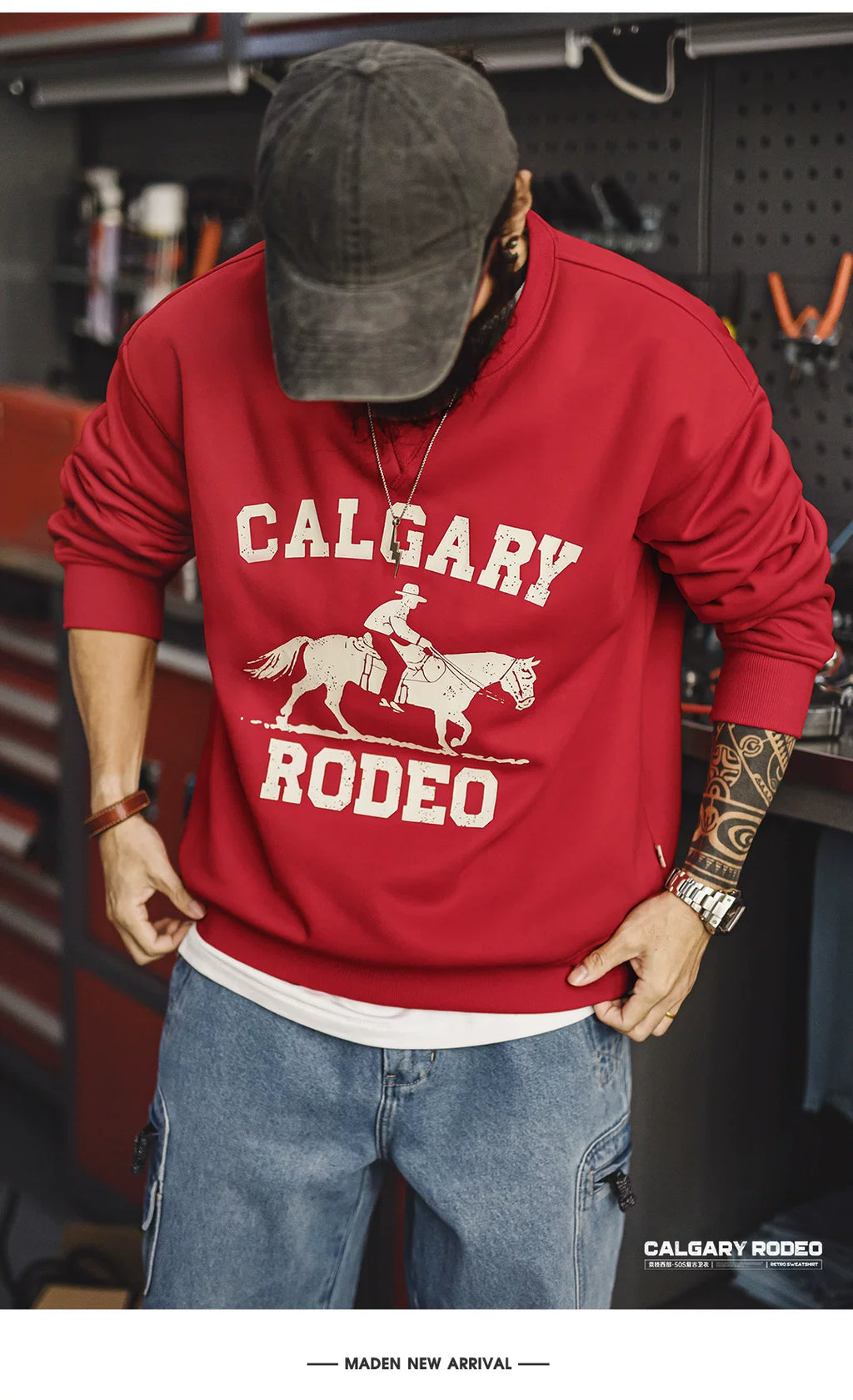 Madden Limited Printing Warm Sweater