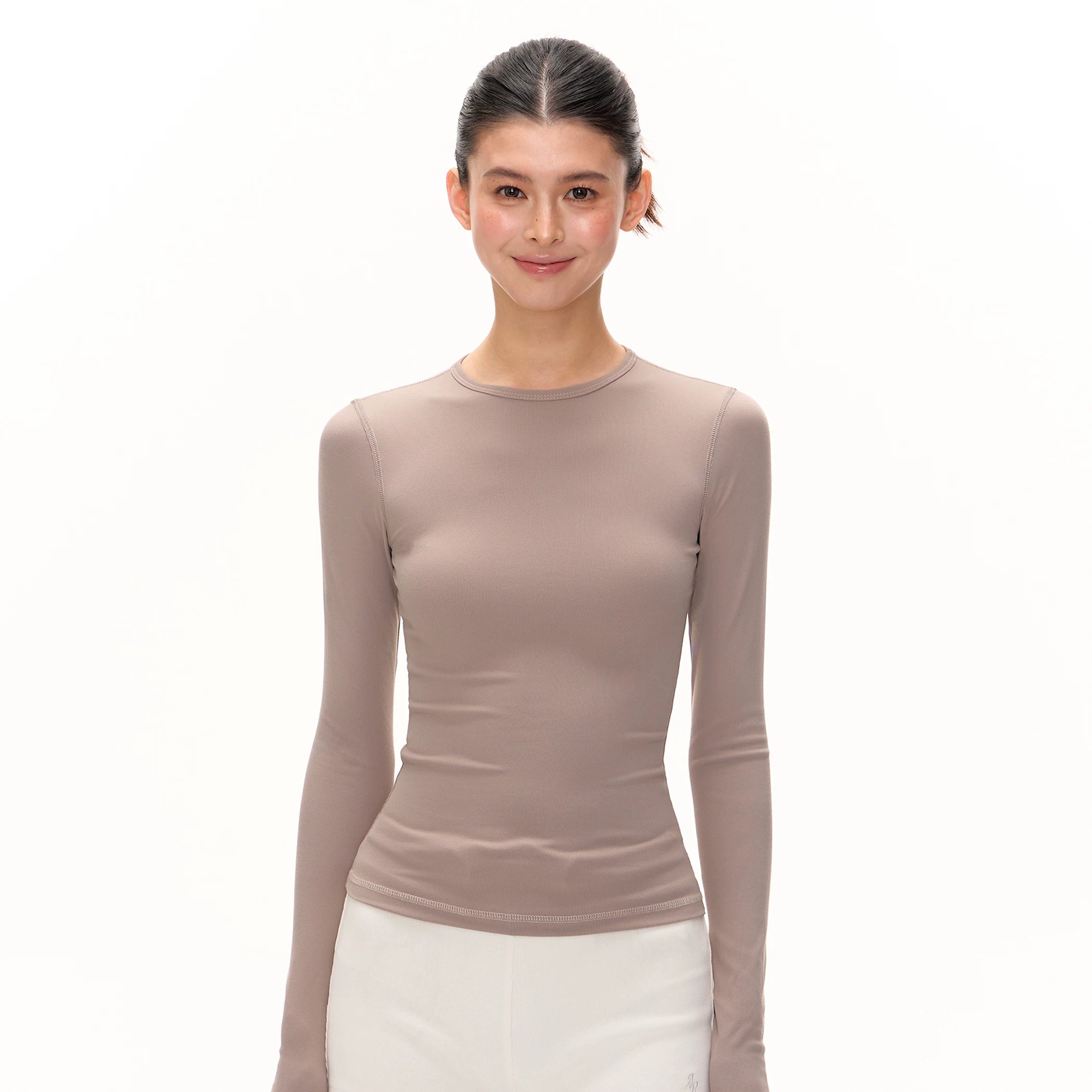 Ariseism Vintage Slim Simple Long Sleeves