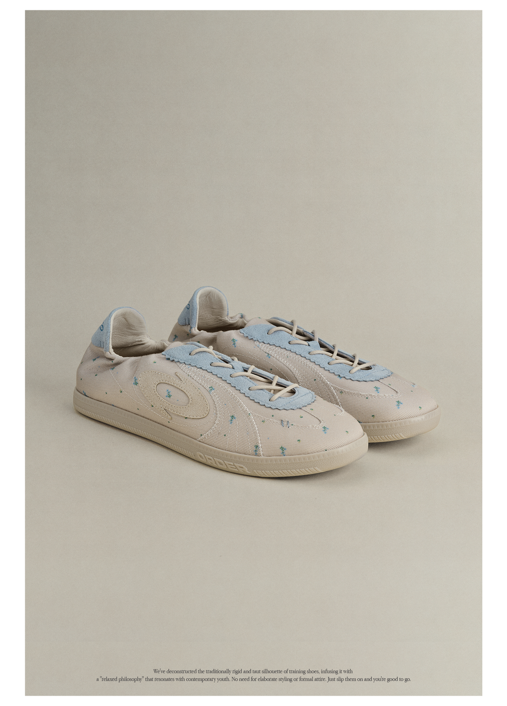 OLDORDER Breathable Casual Flats