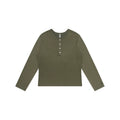 MMBBT Button Embroidery Simple Long Sleeve