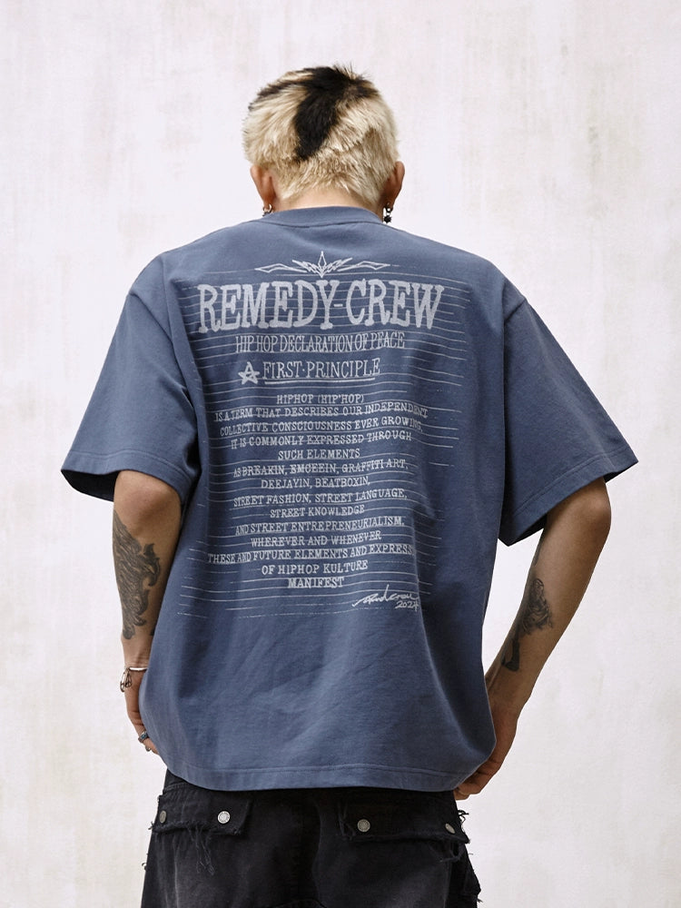 Remedy Crew Boxy Tee