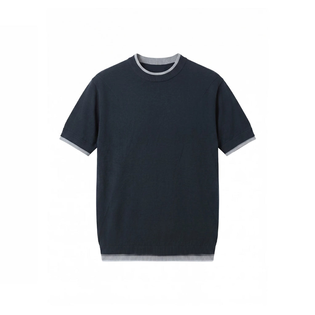 Sameuoo Versatile Casual Knit Tee