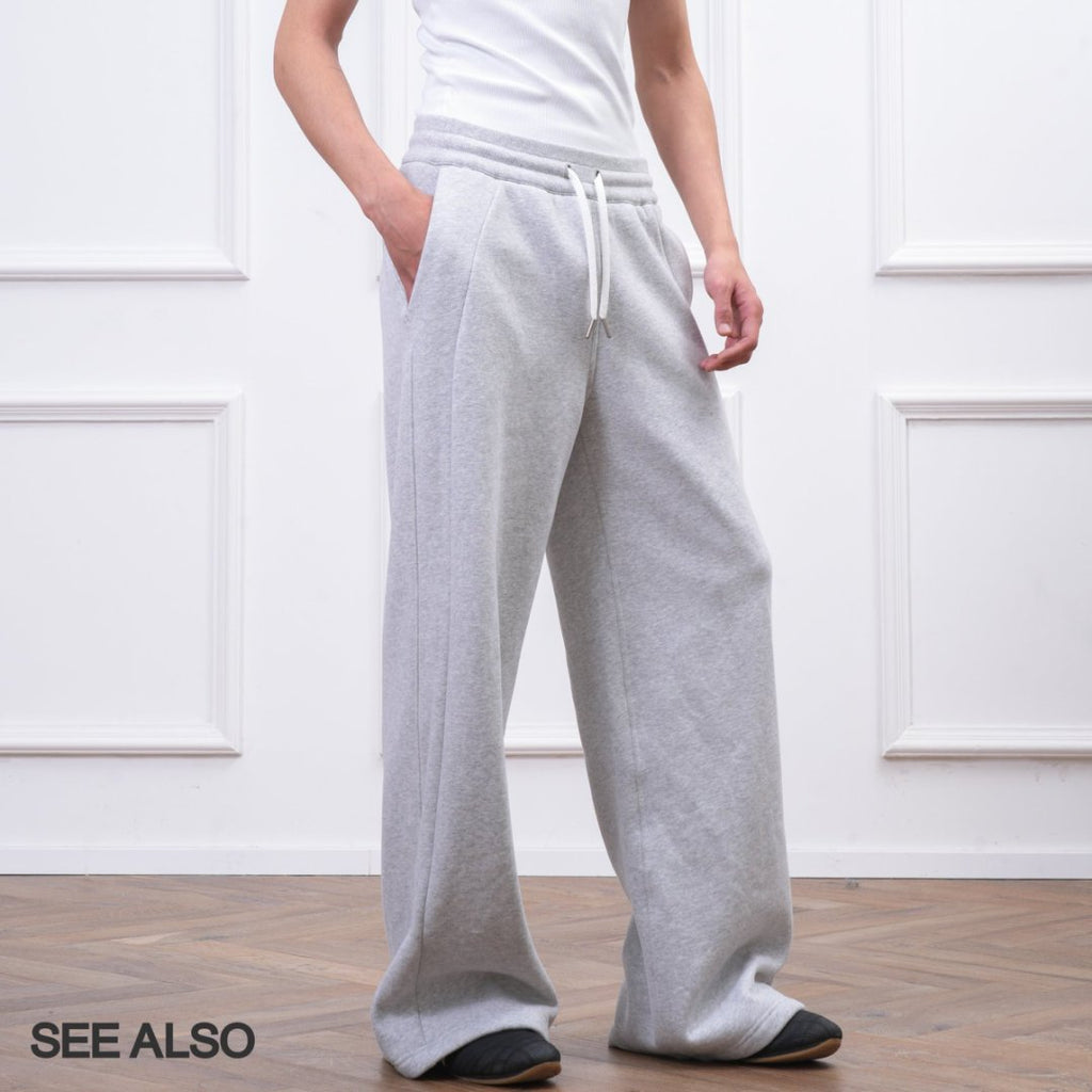SEE ALSO 25ss "Plain Luxury Aesthetics" Deconstruction Design Profile Sweatpants SA063