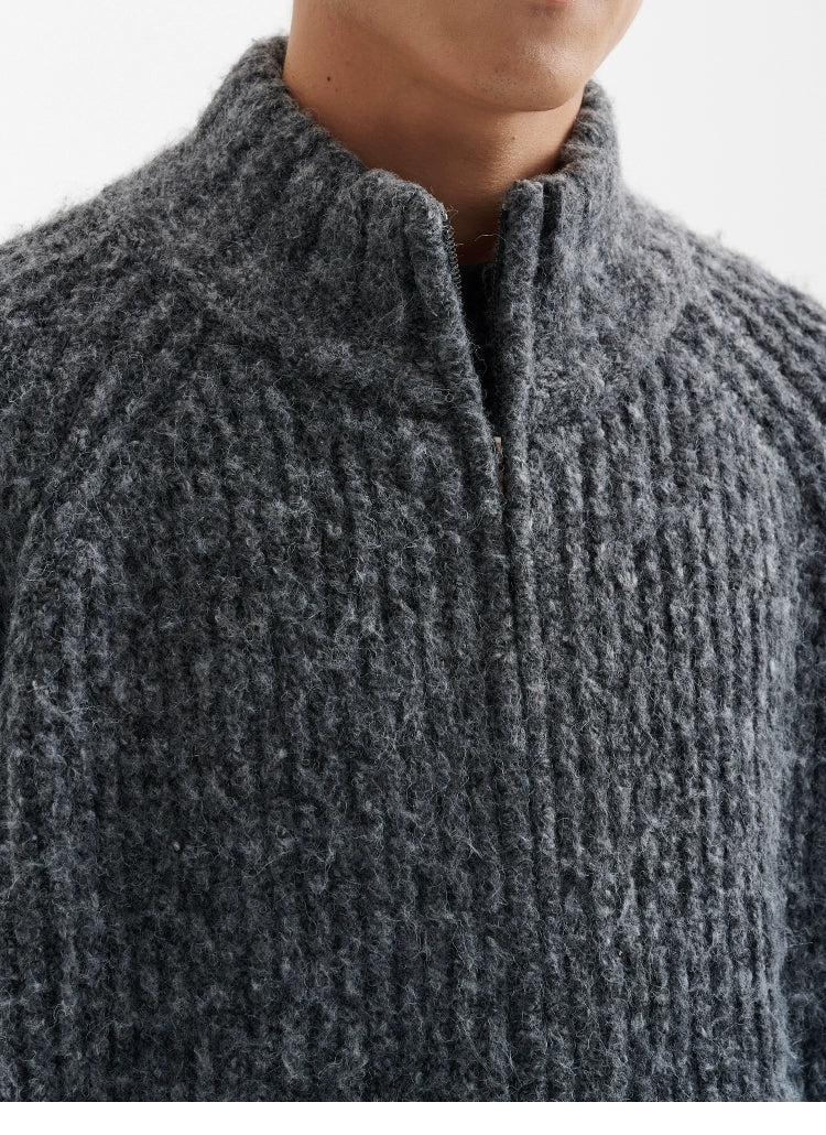 BUTTBILL Casual Vintage Loose Sweater Jacket