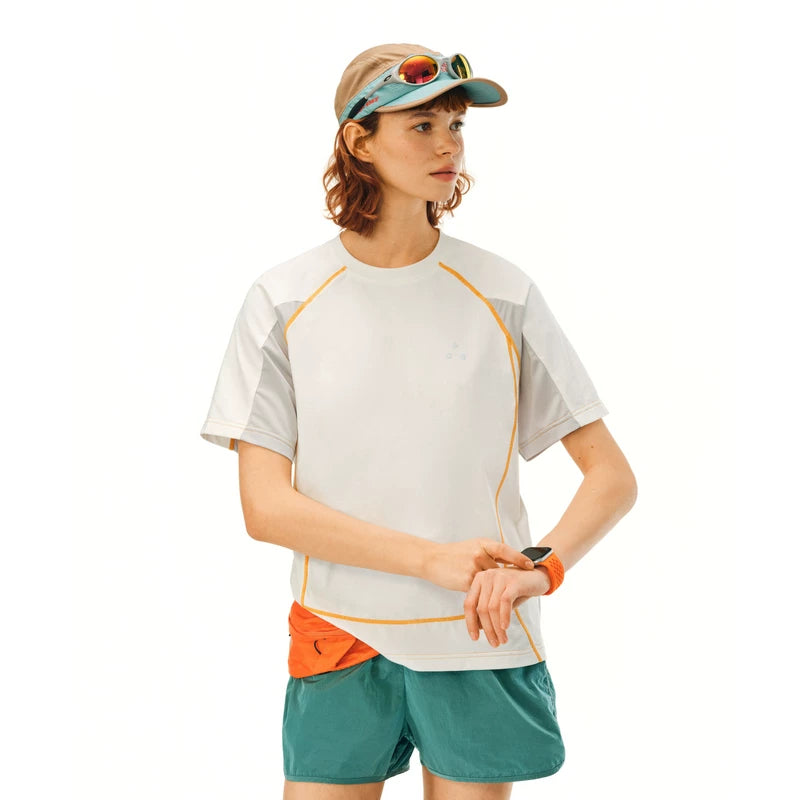 FPA Contrasting Splicing Quick Drying Casual Tee