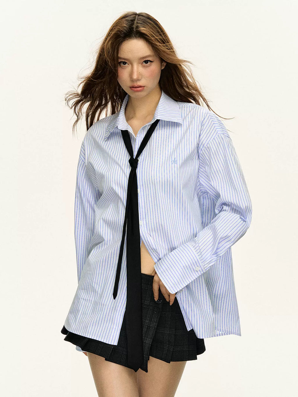 Ariseism Vintage Long Sleeve Loose Shirt
