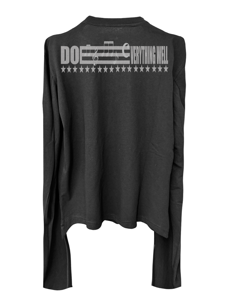 DETW Diablo Skull Henry Collar Scimitar Long Sleeve