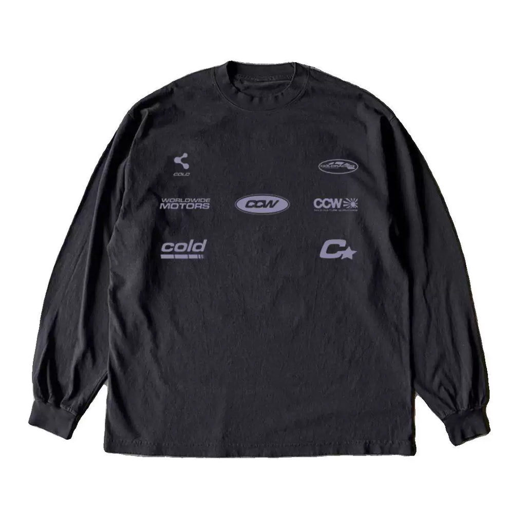 UPUPXIA Niche Oversize Versatile Long Sleeve