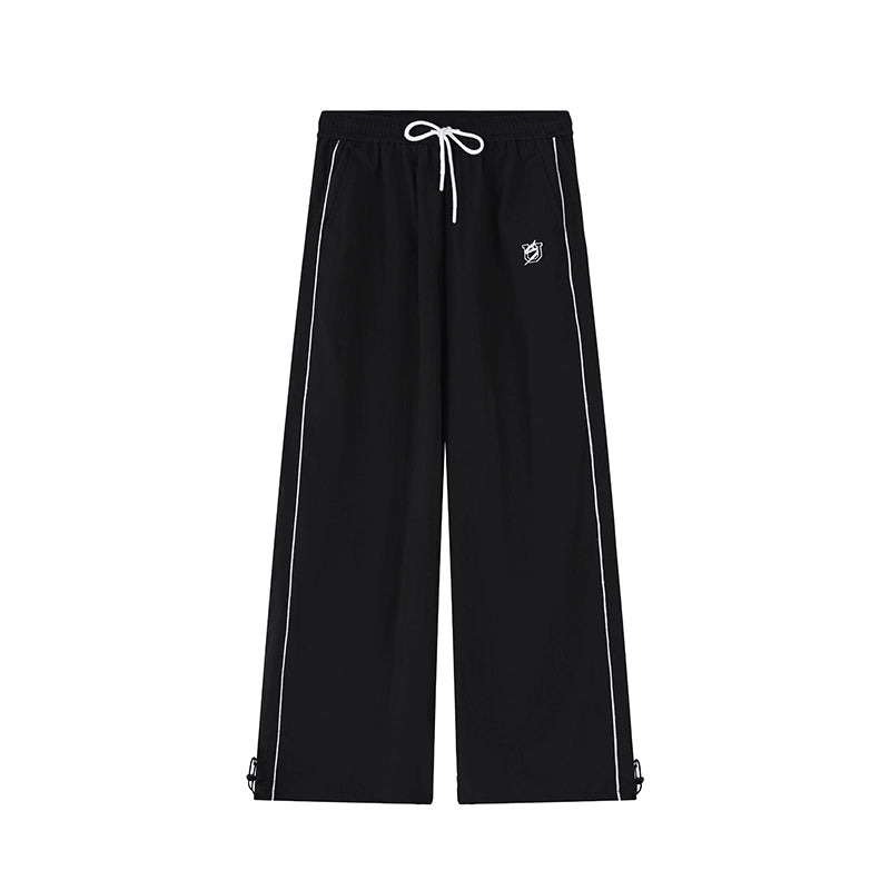 US Casual Wide Leg Parachute Pants Street Hip Hop Sweatpants