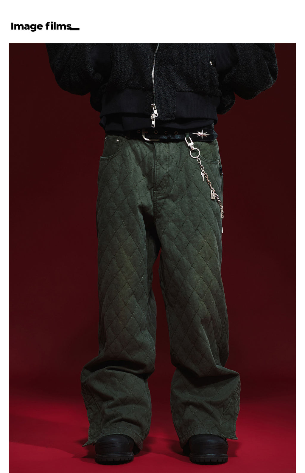 Remedy metal chain waist key lock