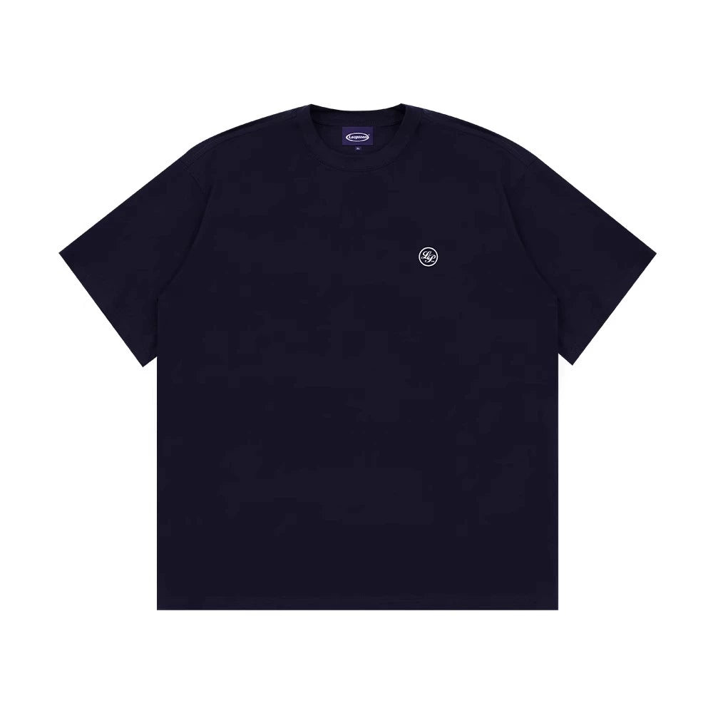 Loopsoon Simple Small Neckline Loose Fashion Tee