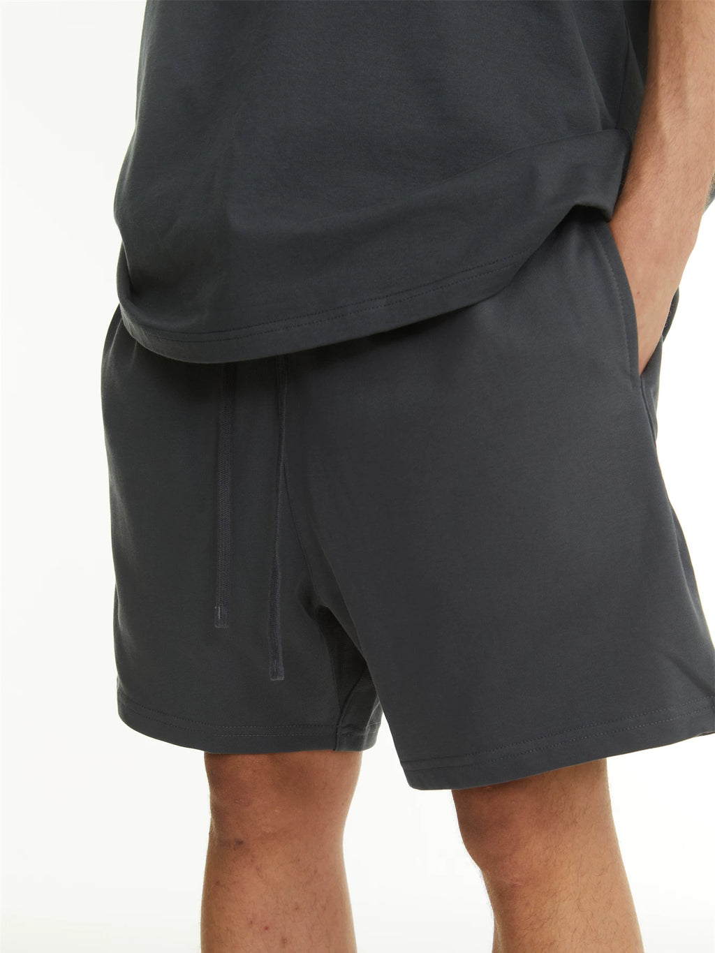 Blank: Map Casual Loose Straight Five-point Pants