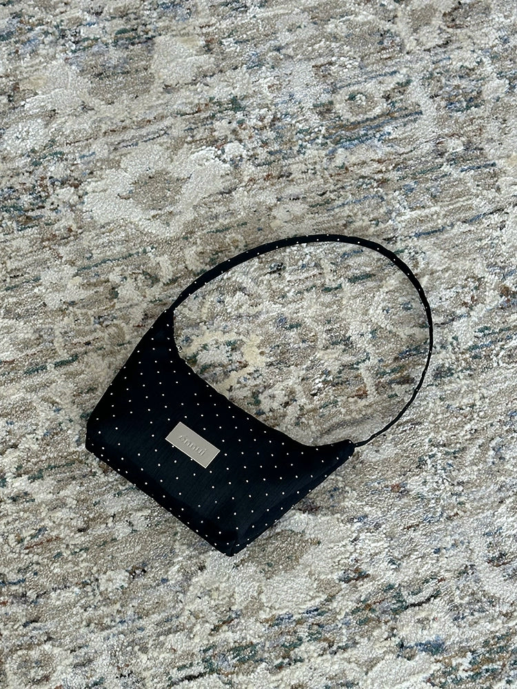 ENNUI Mesh Hot Drilling Transparent Underarm Bag