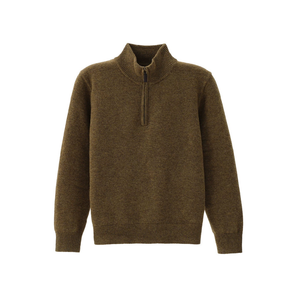 ZOZOFOREST Old Money Gold Matching Turtleneck Sweater