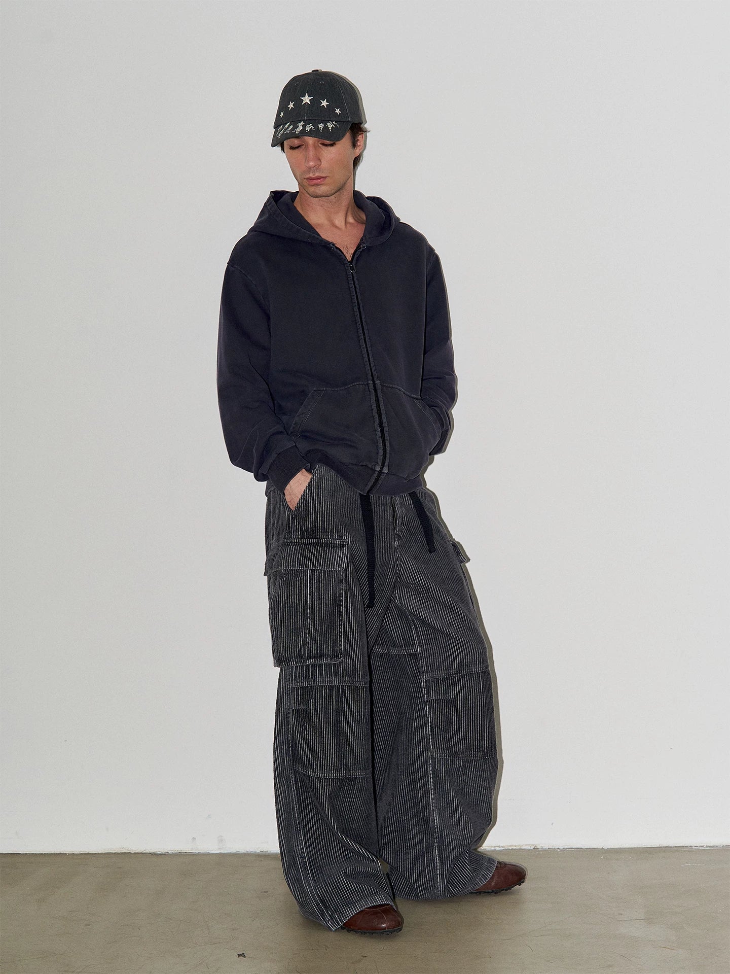 LIBERAFIT Ready-to-wear Dyed Hooded Zip Sweater