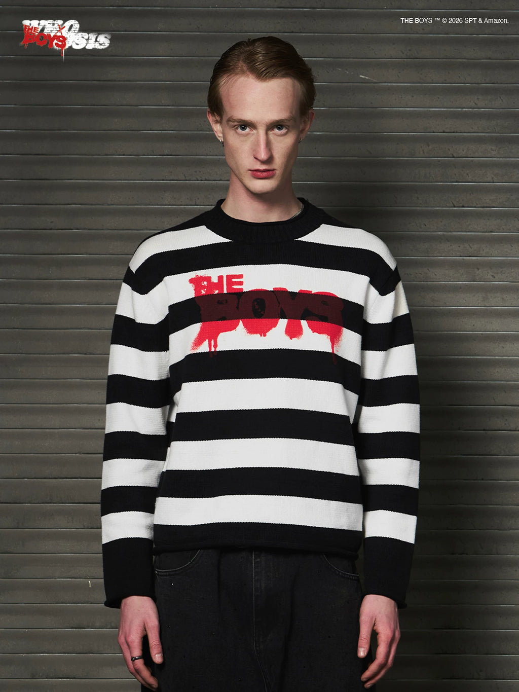 WHOOSIS Striped Warm Casual Sweater
