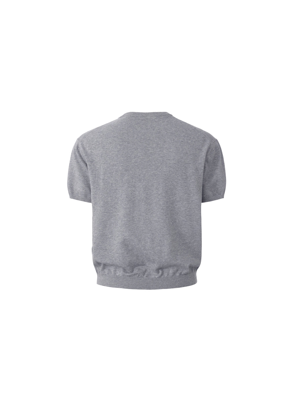 LIBERAFIT Knitted Round Neck Casual Tee