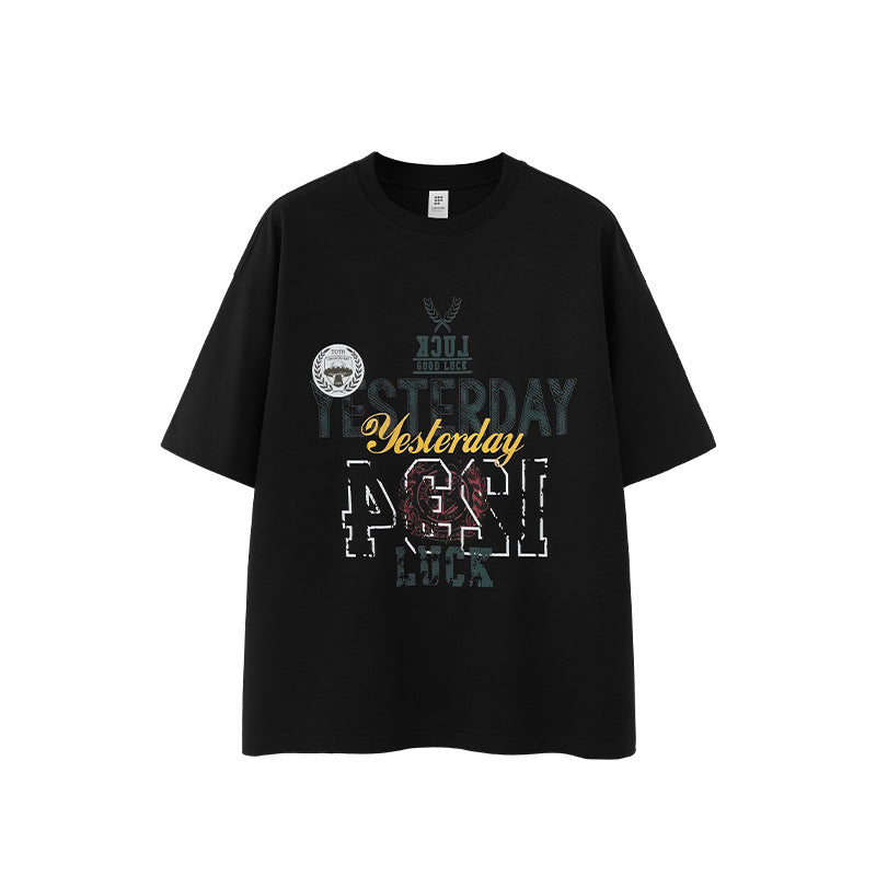 INF 265G Retro Printed Heavy Cotton Tee