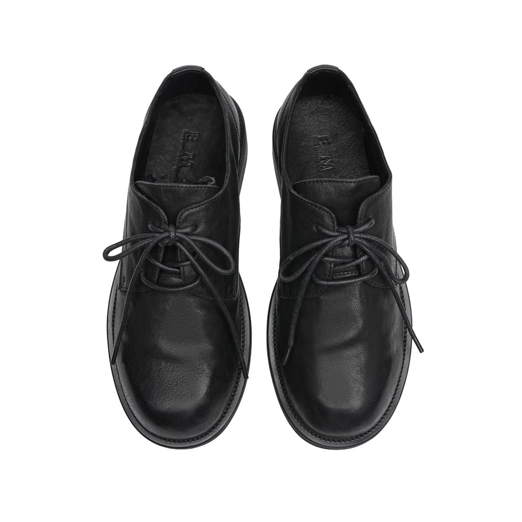 EME Leather Big Head Tooling Casual Shoes
