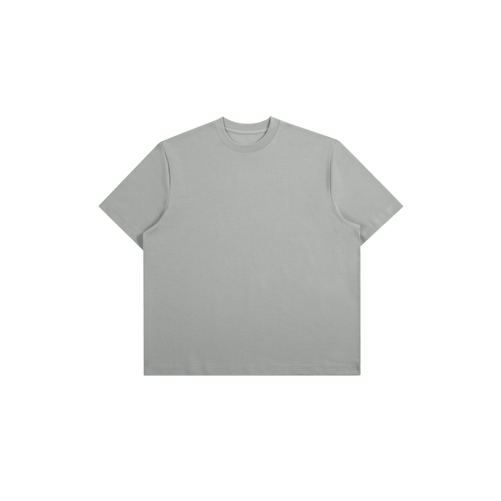 PLUS NO LOGO Small Neckline Short Wide Cool Tee