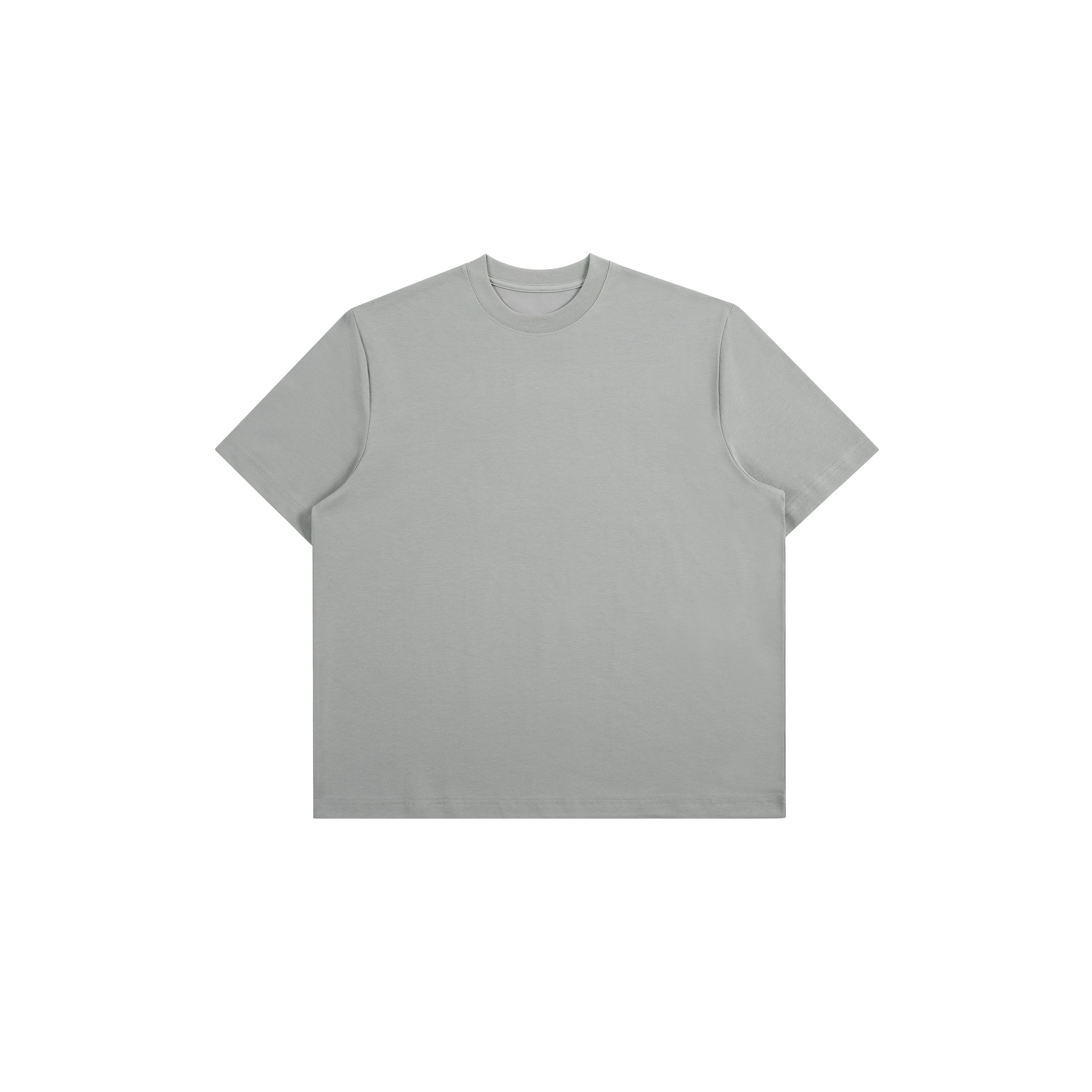 PLUS NO LOGO Small Neckline Short Wide Cool Tee
